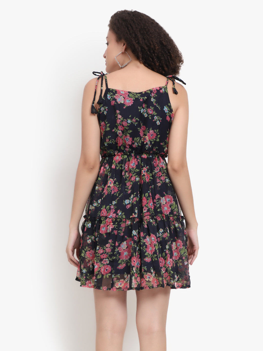 Floral Sleeveless Tier Dress Manufacturer & Exporter