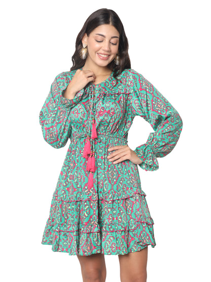 Zijden boho jurk Manufacturer | Ibiza Beachwear