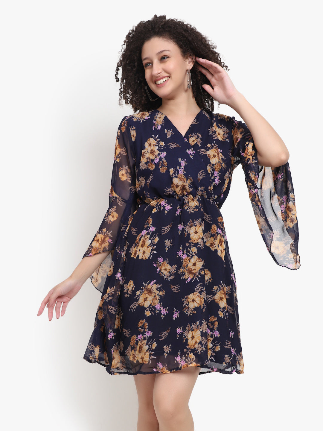 Floral Georgette Dress