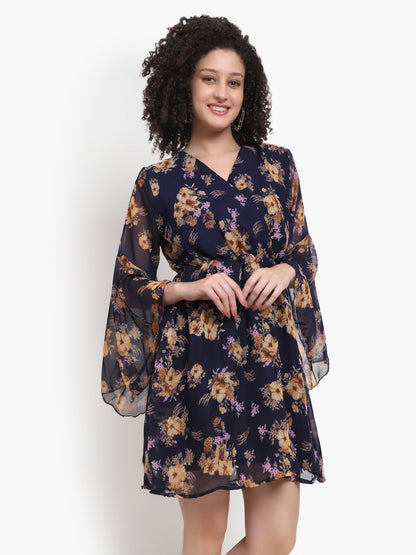 Floral Georgette Dress