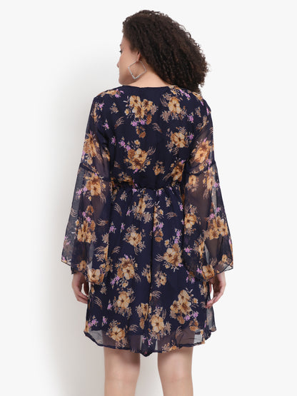 Floral Georgette Dress