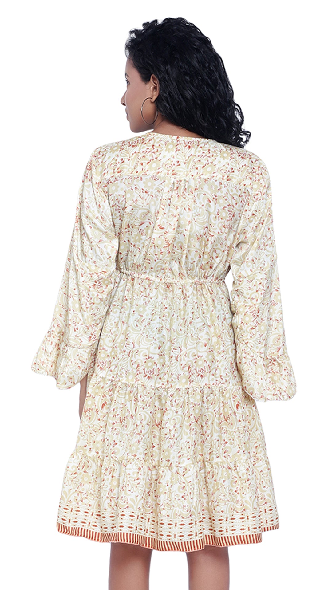 Floral Printed Seda Dress