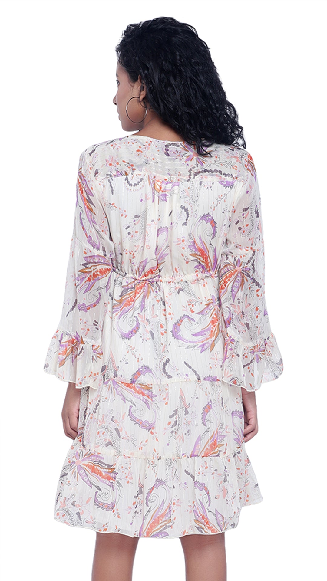 Floral Printed Seda Dress