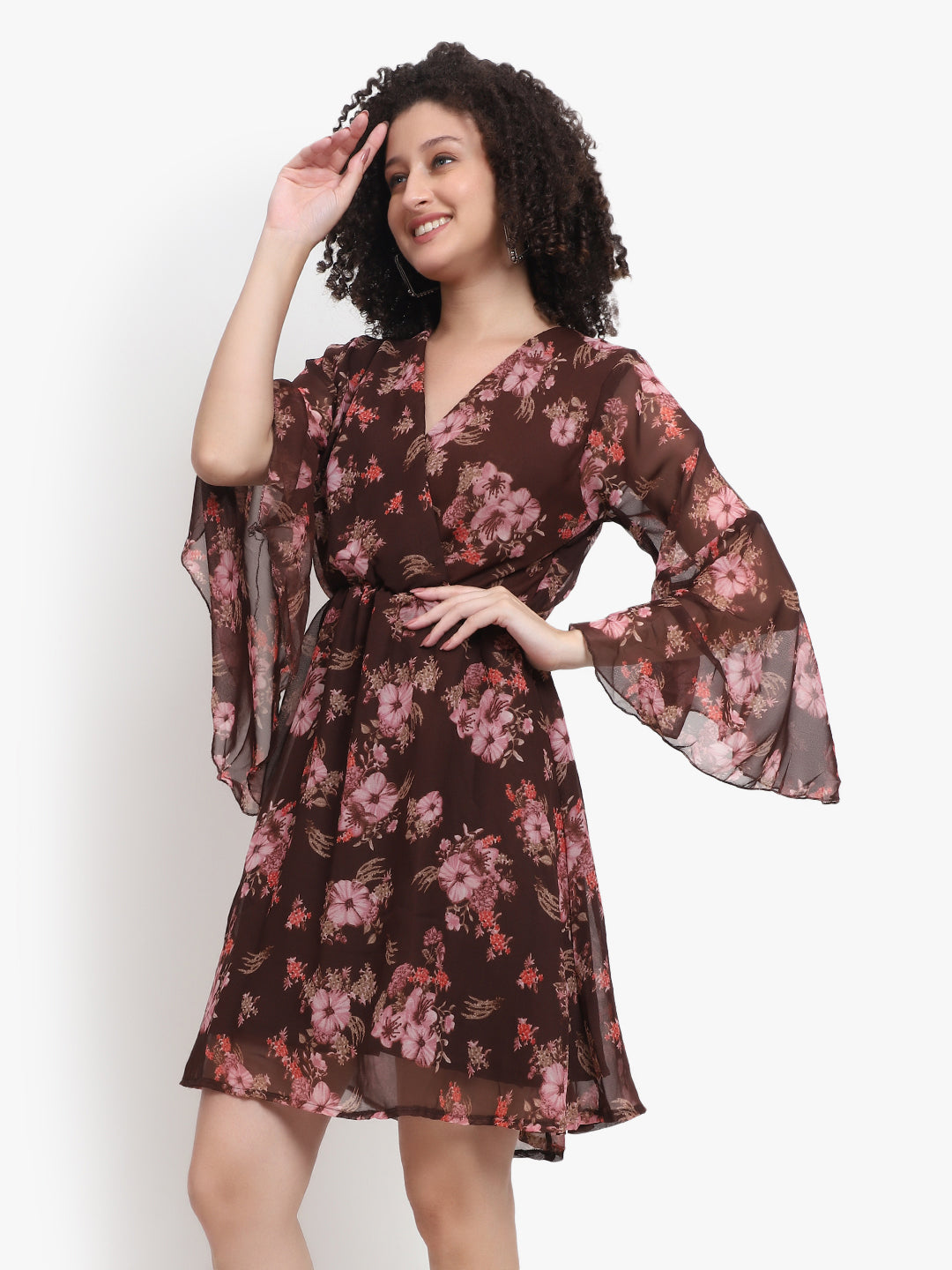 Floral Georgette Dress