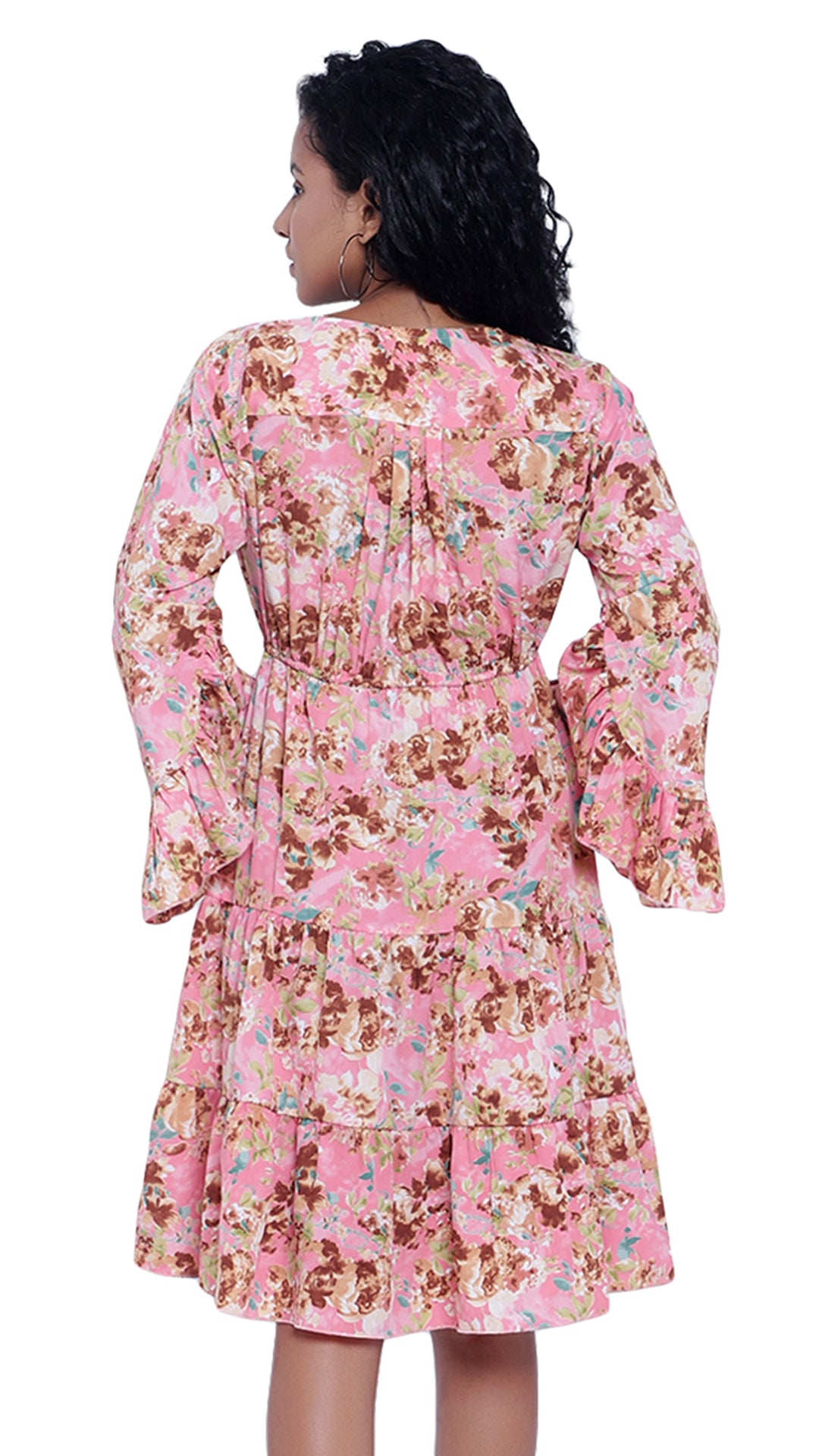 Floral Printed Seda Dress