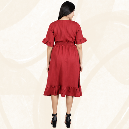 Western Women Long Cotton Dress