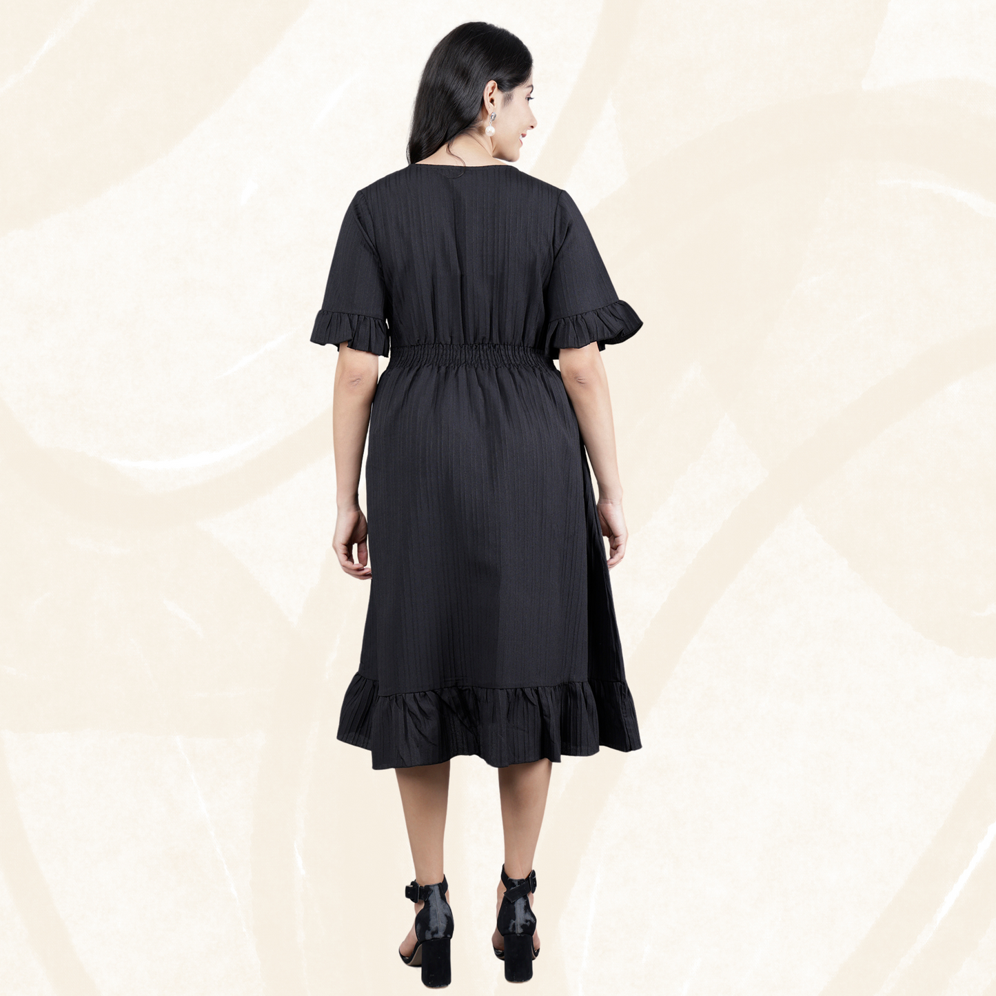 Western Women Long Cotton Dress