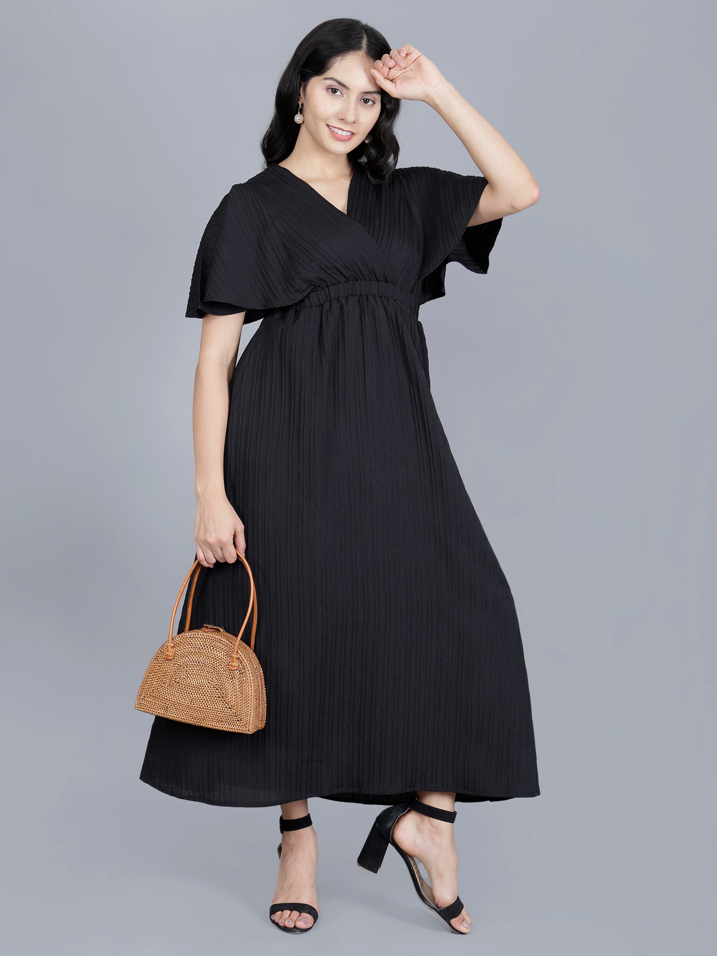 Women's Long Dresses – Elasticated Waist