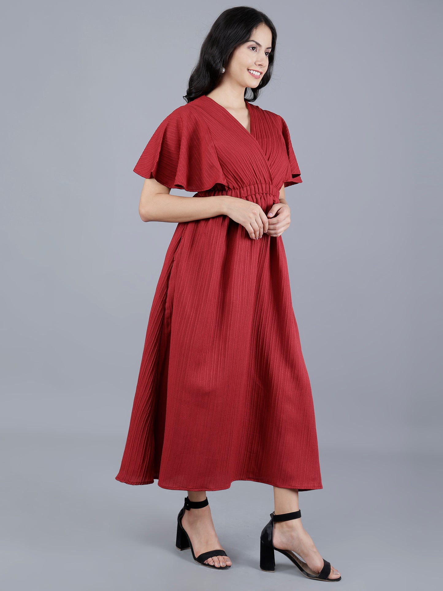 Women's Long Dresses – Elasticated Waist