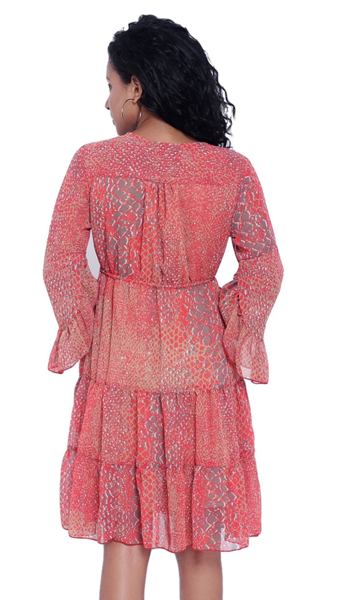 Floral Printed Seda Dress