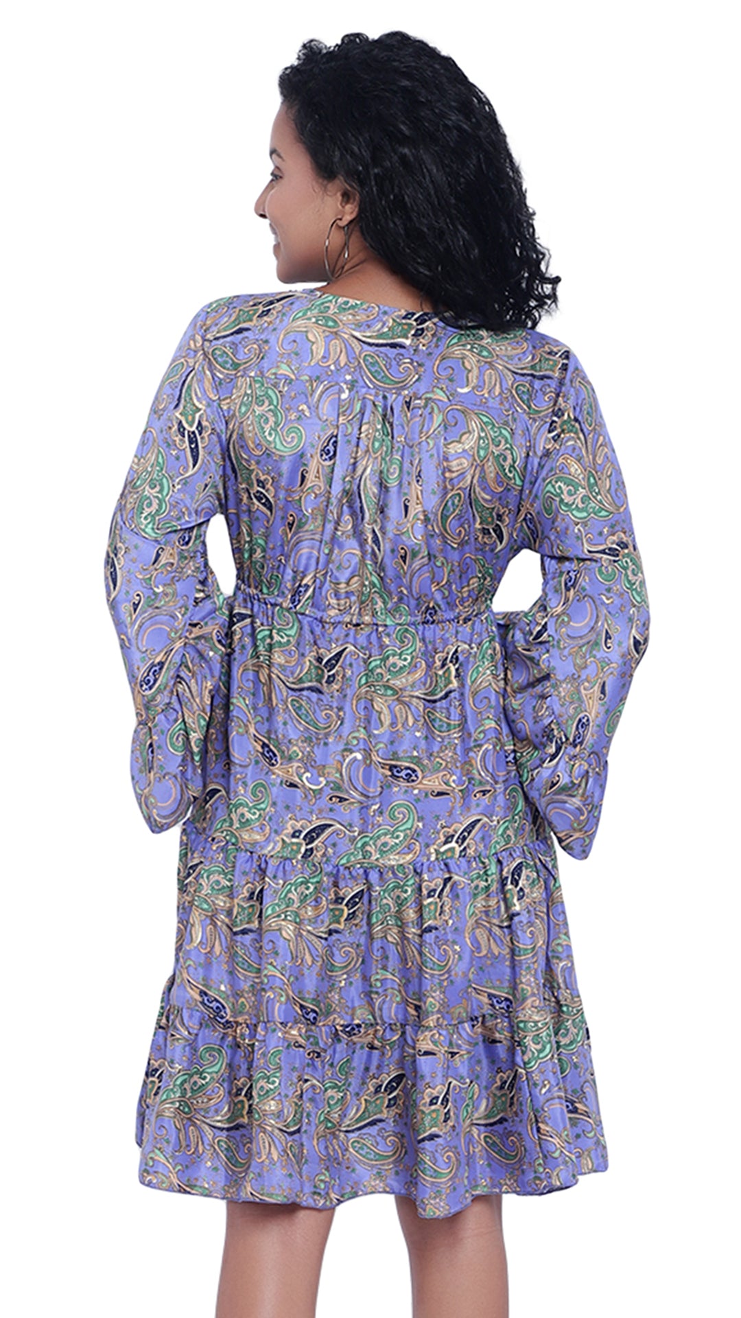 Floral Printed Seda Dress