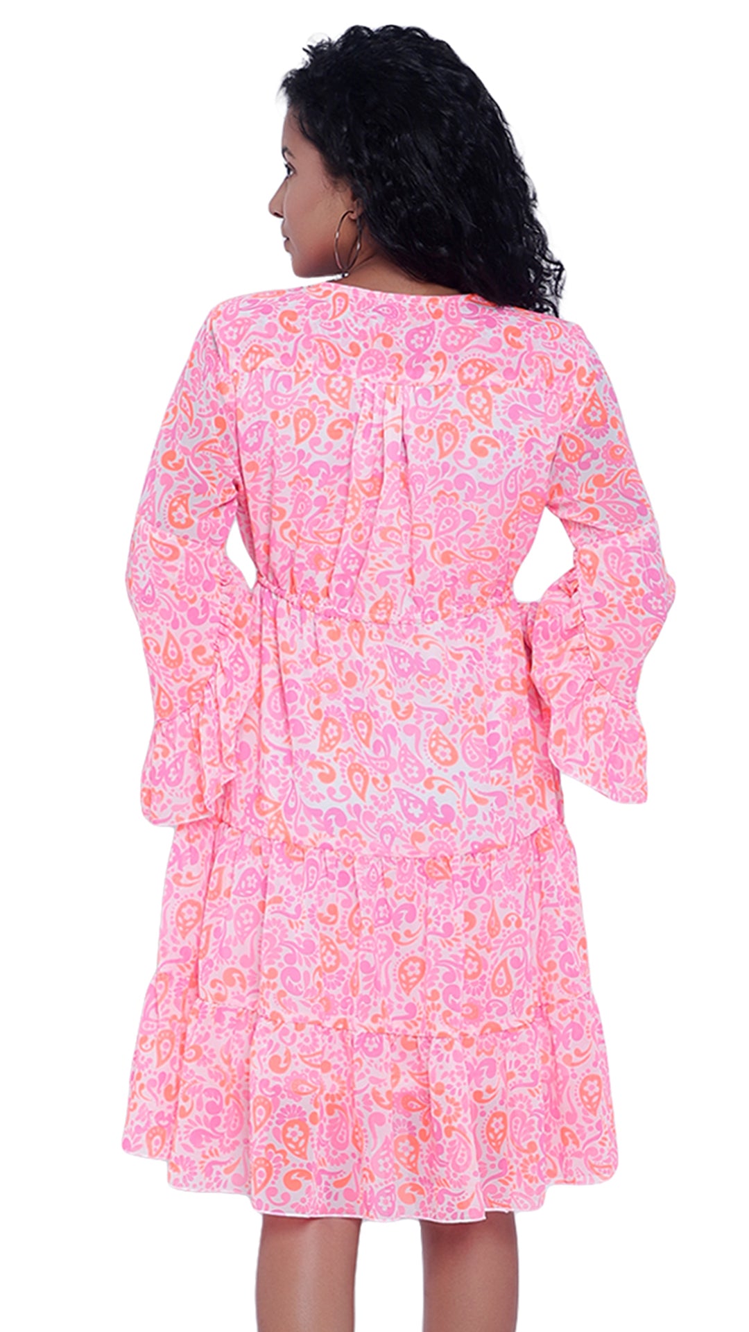 Floral Printed Seda Dress