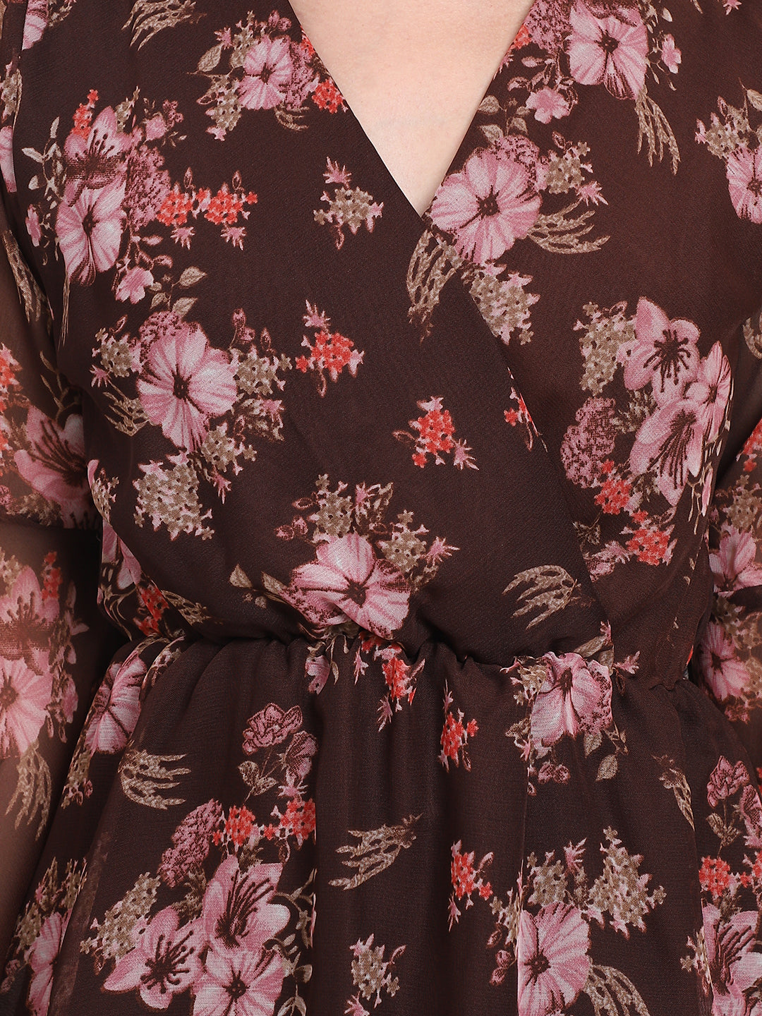 Custom Printed Georgette Dress Manufacturer