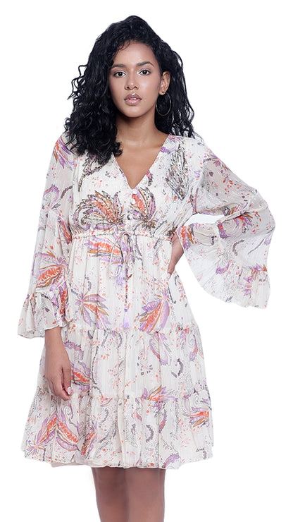Floral Printed Seda Dress