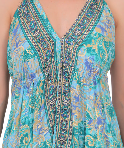 robe imprimée cachemire